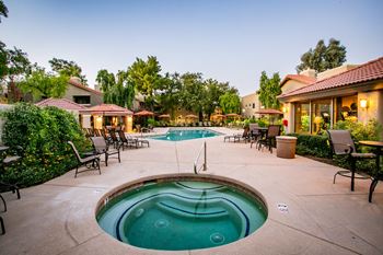 Towne square apartments year round spa/ hot tub